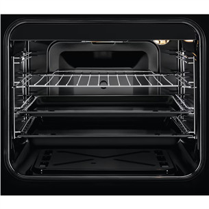 Electrolux, 59 L, width 50 cm, white - Gas cooker with gas oven