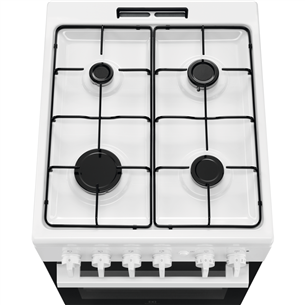 Electrolux, 59 L, plotis 50 cm, balta - Viryklė