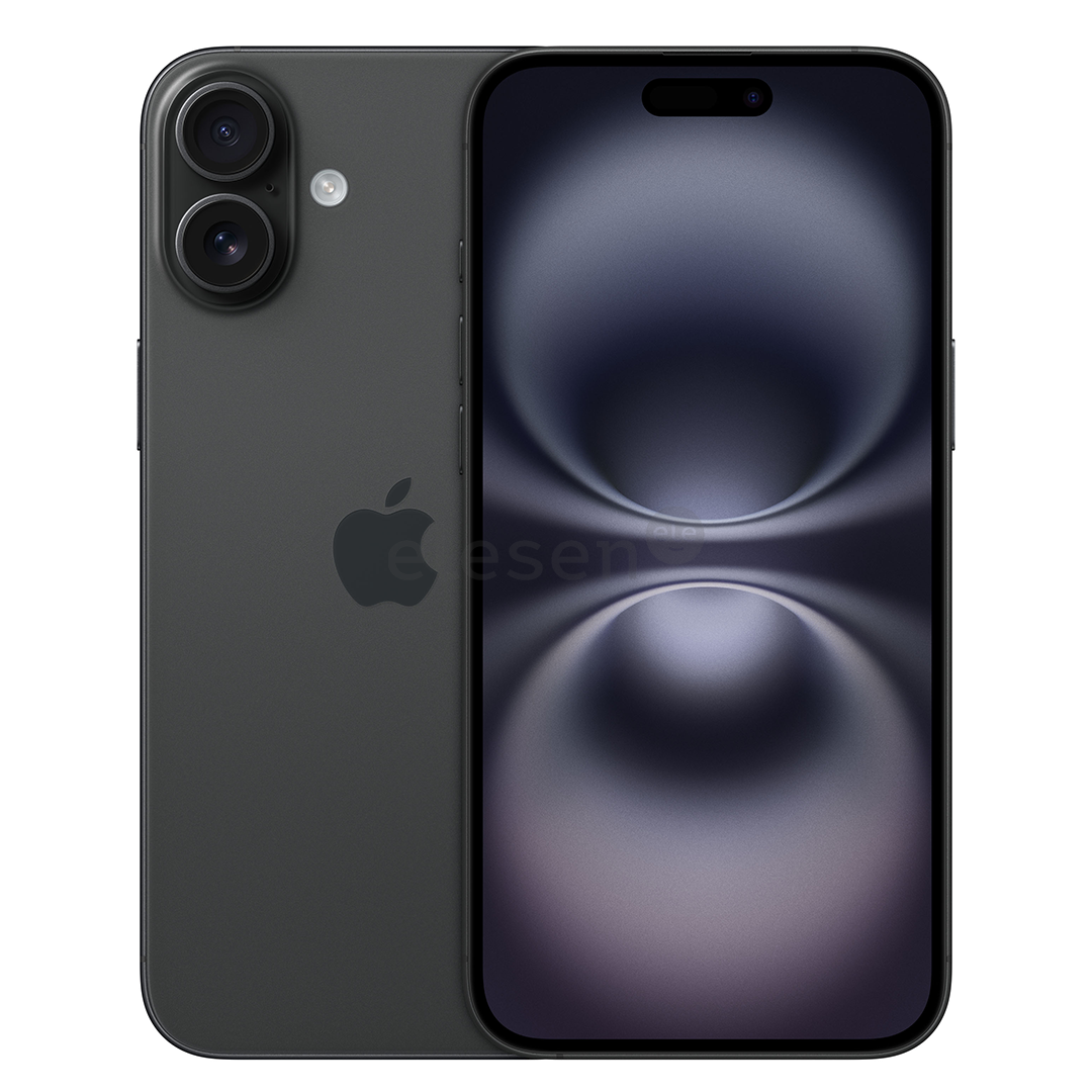 Apple iPhone 16 Plus, 128 GB, juodas - Išmanusis telefonas