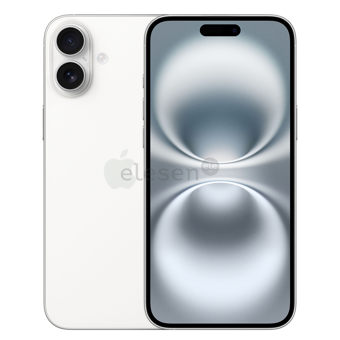 Išmanusis telefonas Apple iPhone 16 Plus, 128 GB, white Prekė-MXVV3HX/A