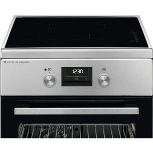 Indukcinė viryklė AEG 6000 Series SteamBake, 58 L, plotis 50 cm, nerūdijantis plienas Prekė-CIB56491BM