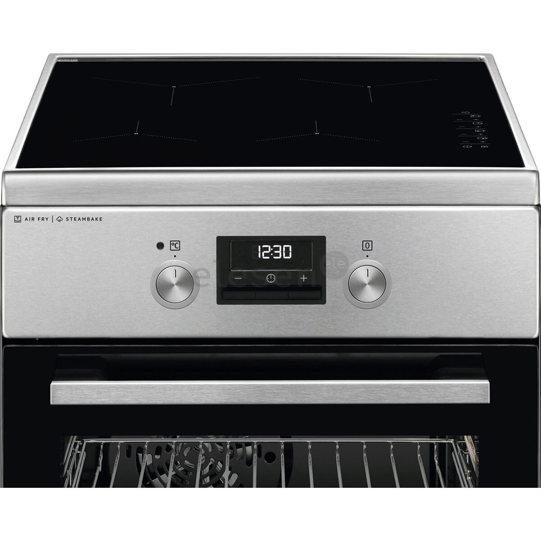 AEG 6000 Series SteamBake, 58 л, ширина 50 см, нерж. сталь - Индукционная плита с электрической духовкой