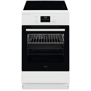 Indukcinė viryklė AEG 6000 Series SteamBake, 58 L, plotis 50 cm, balta Prekė-CIB56491BW CIB56491BW