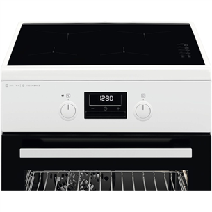 Indukcinė viryklė AEG 6000 Series SteamBake, 58 L, plotis 50 cm, balta Prekė-CIB56491BW