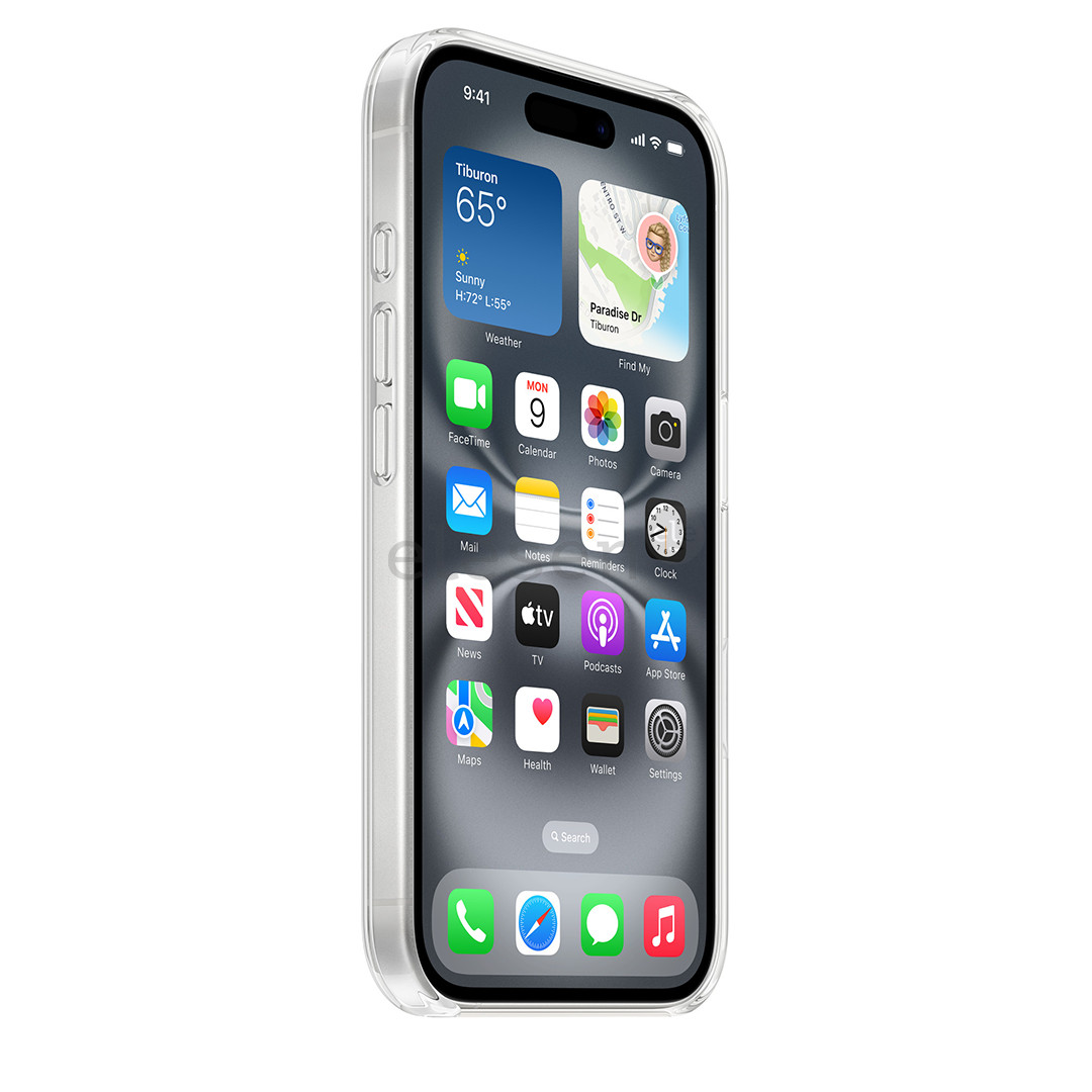 Dėklas Apple Clear Case, iPhone 16, skaidrus Prekė-MA6A4ZM/A