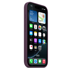 Dėklas Apple Silicone Case with Magsafe, iPhone 16 Pro, plum    Prekė-MYYM3ZM/A