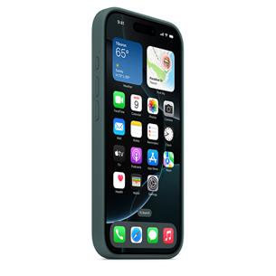 Dėklas Apple Silicone Case with Magsafe, iPhone 16 Pro, lake green   Prekė-MYYR3ZM/A