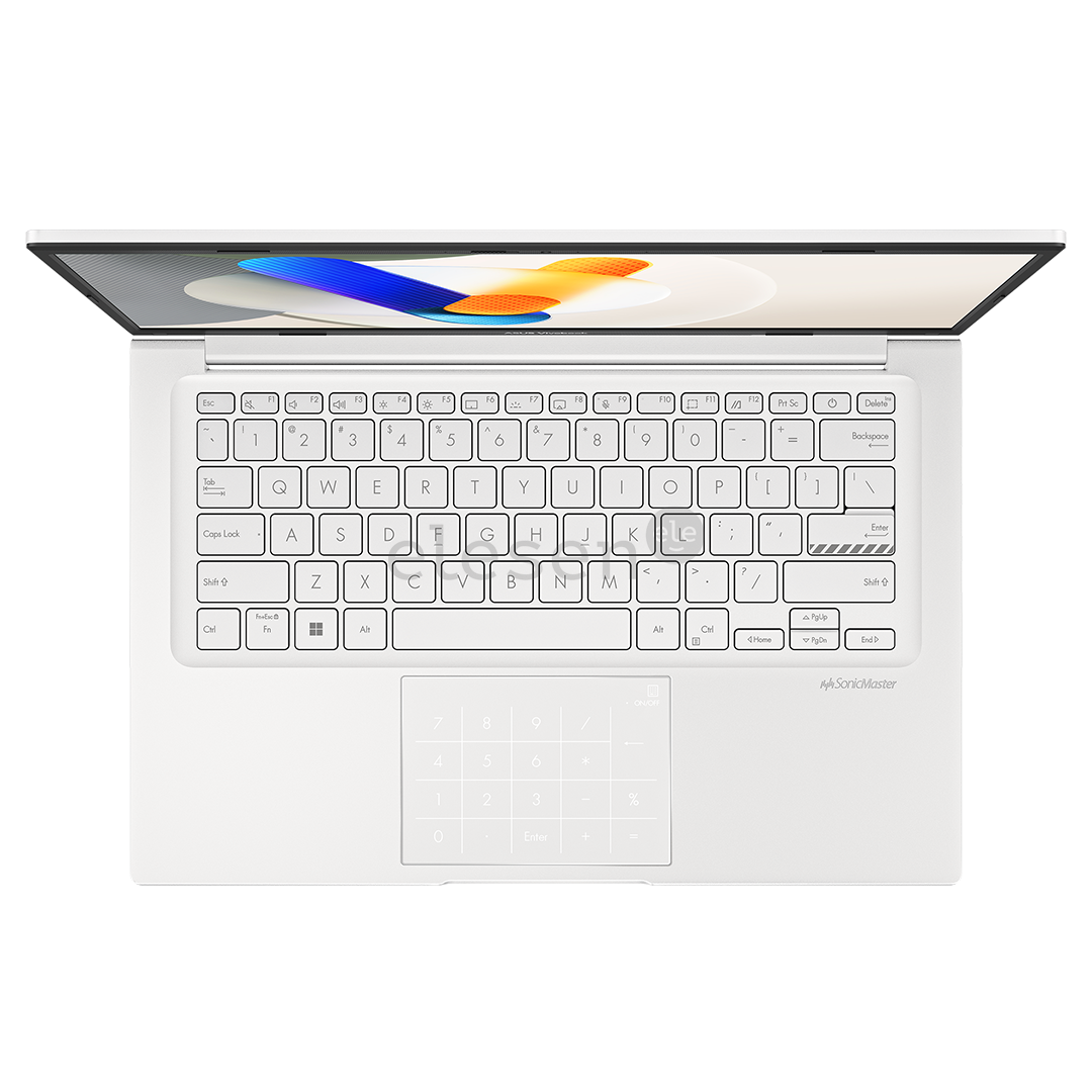 Asus Vivobook 14, 14'', FHD, i5, 16 GB, 512 GB, ENG, baltas - Nešiojamas kompiuteris