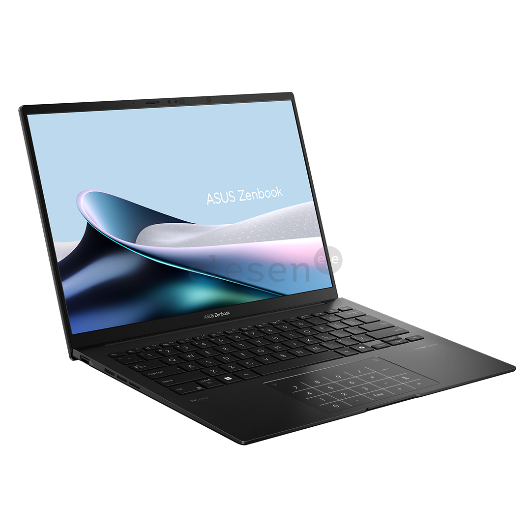Asus Zenbook 14 OLED, 14'', OLED, Ryzen 7, 16 GB, 1 TB, jade black - Notebook