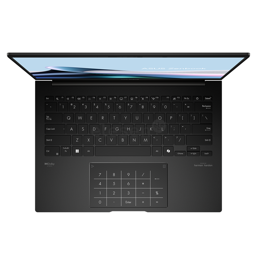 Asus Zenbook 14 OLED, 14'', OLED, Ryzen 7, 16 GB, 1 TB, jade black - Notebook