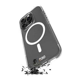 Dėklas Puro Cover Impact Clear D3O® Bio for iPhone 16 Pro Max, skaidrus Prekė-PUIPC16P67IMPCLD3OTR PUIPC16P67IMPCLD3OTR