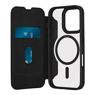 Dėklas Puro BOOK MAG Booklet Case for iPhone 16 Pro, juodas Prekė-PUIPC16P61BKMAGBLK PUIPC16P61BKMAGBLK
