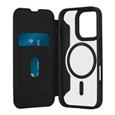 Dėklas Puro BOOK MAG Booklet Case for iPhone 16 Pro, juodas Prekė-PUIPC16P61BKMAGBLK