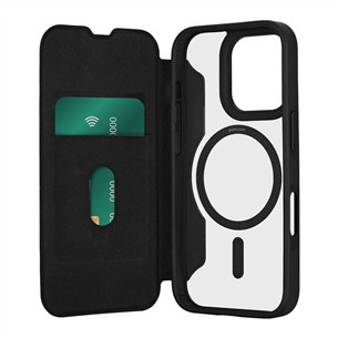 Dėklas Puro BOOK MAG Booklet Case for iPhone 16 Pro Max, juodas Prekė-PUIPC16P67BKMAGBLK PUIPC16P67BKMAGBLK