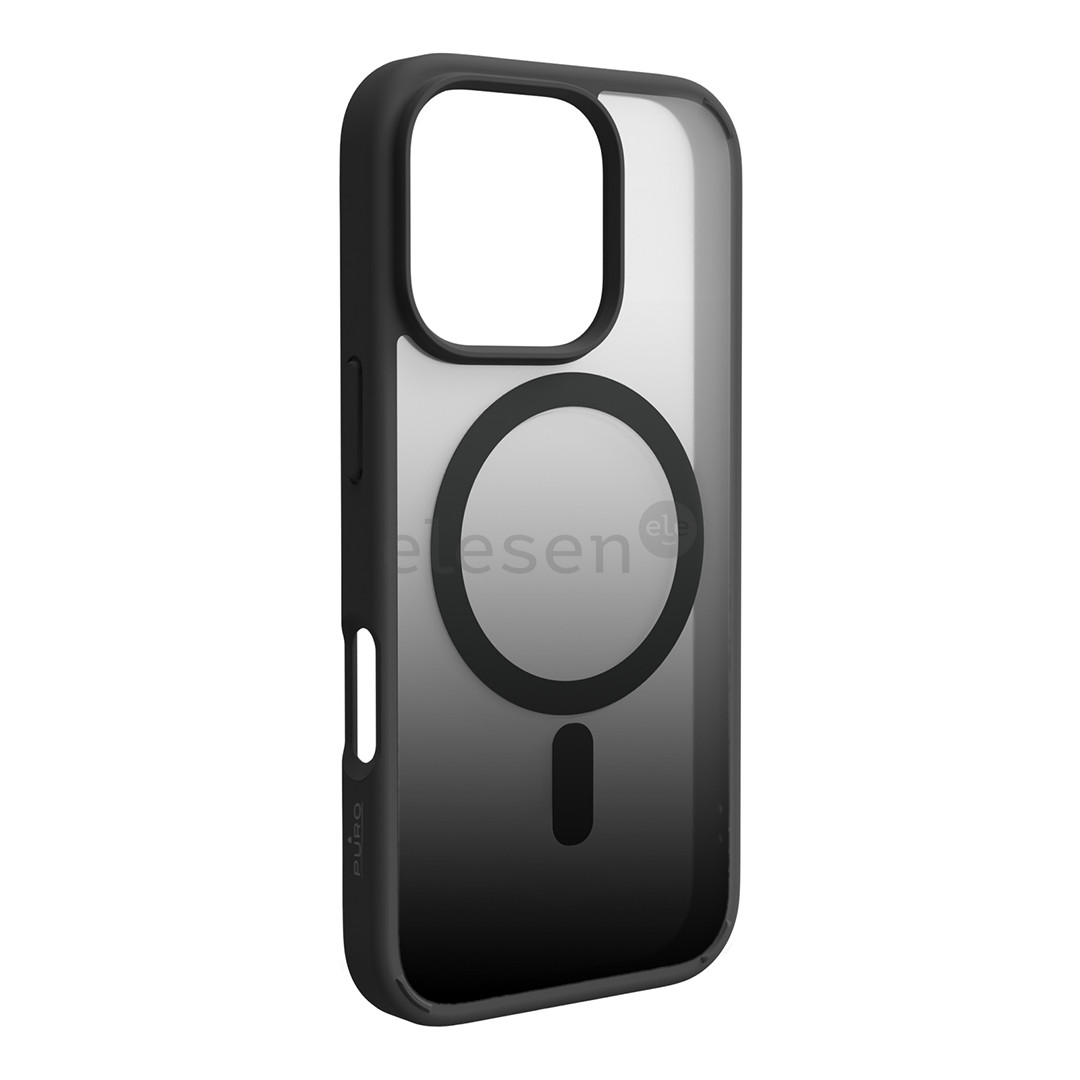 Dėklas Puro Cover Gradient for iPhone 16 Pro Max, juodas Prekė-PUIPC16P67GRADBLK