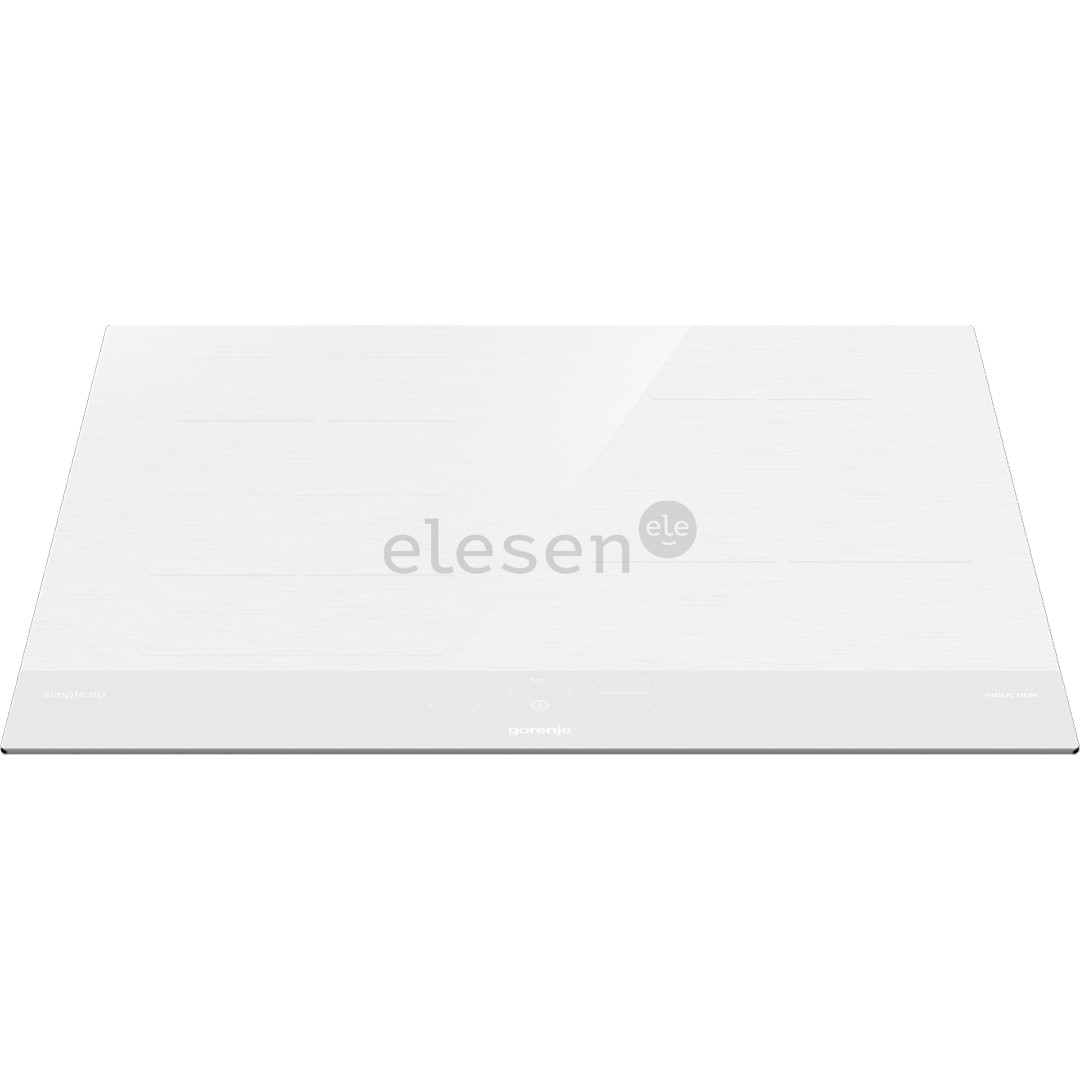 Gorenje, width 59,5 cm, frameless, white - Built-in induction hob