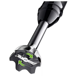 Braun MultiQuick 5 Pro, juodas - Rankinis trintuvas