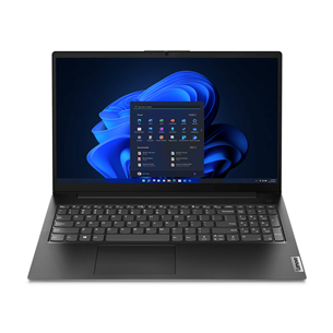Nešiojamas kompiuteris Lenovo V15 Gen 4 AMN, 15.6'', FHD, Ryzen 5, 16 GB, 512 GB, Radeon 610M, SWE, juoda Prekė-82YU00UBMX