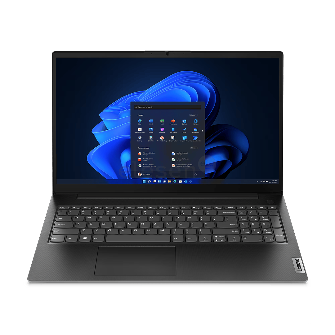 Nešiojamas kompiuteris Lenovo V15 Gen 4 AMN, 15.6'', FHD, Ryzen 5, 16 GB, 512 GB, Radeon 610M, SWE, juoda Prekė-82YU00UBMX