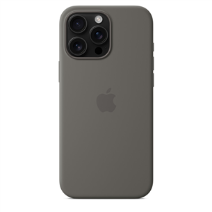 Apple Silicone Case with Magsafe, iPhone 16 Pro Max, stone gray - Dėklas MYYV3ZM/A