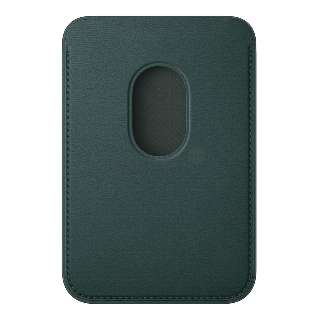 Apple FineWoven Wallet, Magsafe, темно-зеленый - Кредитница