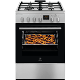 Electrolux 600 Series SteamBake, 58 L, plotis 60 cm, nerūdijantis plienas - Viryklė Prekė - LKK664220X