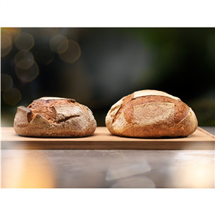 Electrolux 600 Series SteamBake, 58 L, white - Gas cooker with electric oven