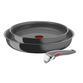 Tefal Ingenio Renew, 3 dalių, 24/28 cm - Keptuvių rinkinys + rankena Prekė-L2609502