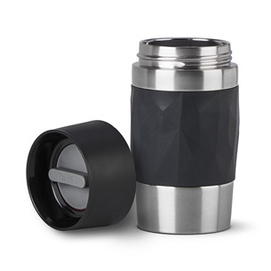 Kelioninis puodelis  Tefal, 0,3 L, juodas   Prekė-N2160110