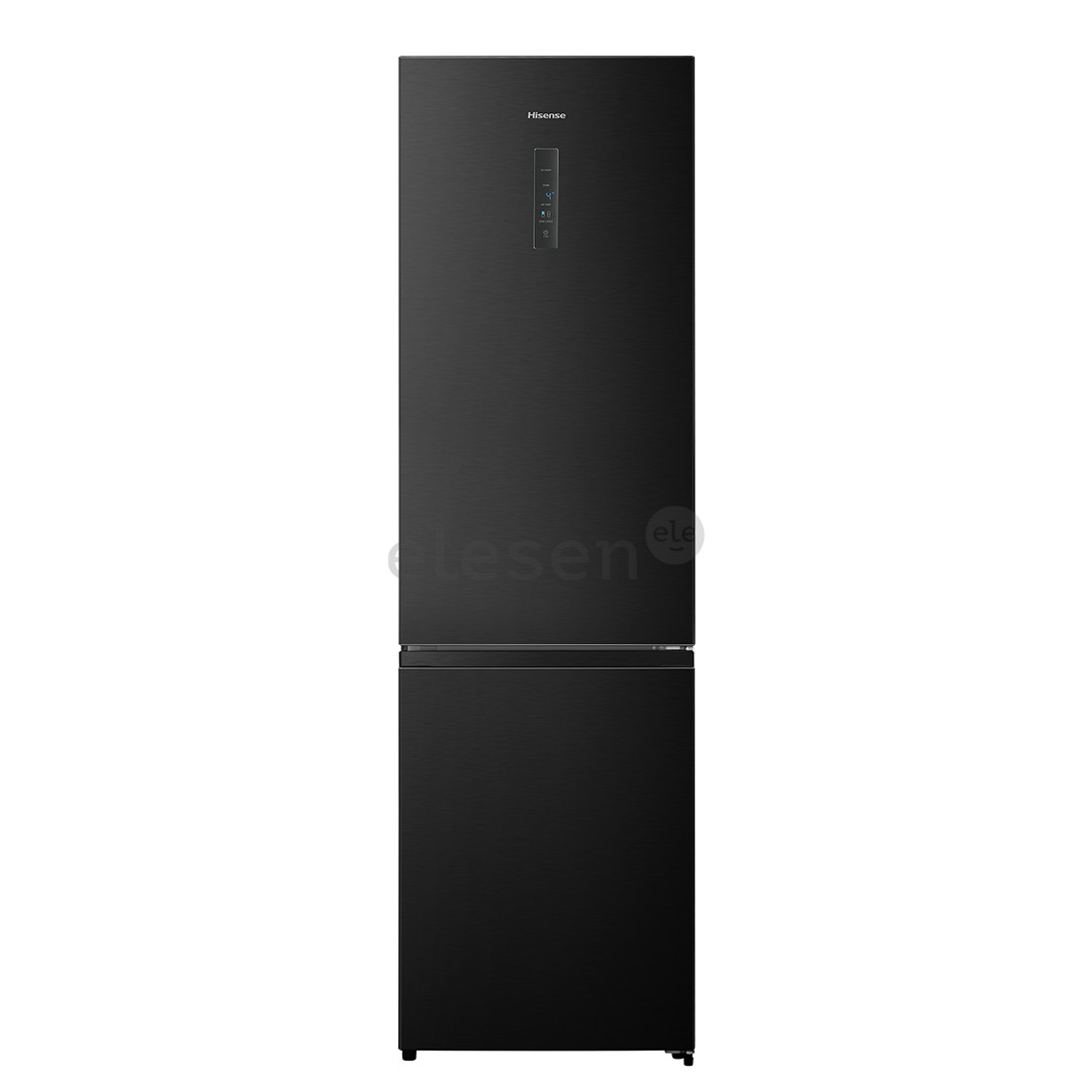 Hisense, NoFrost, 336 L, 201 cm, juodas - Šaldytuvas
