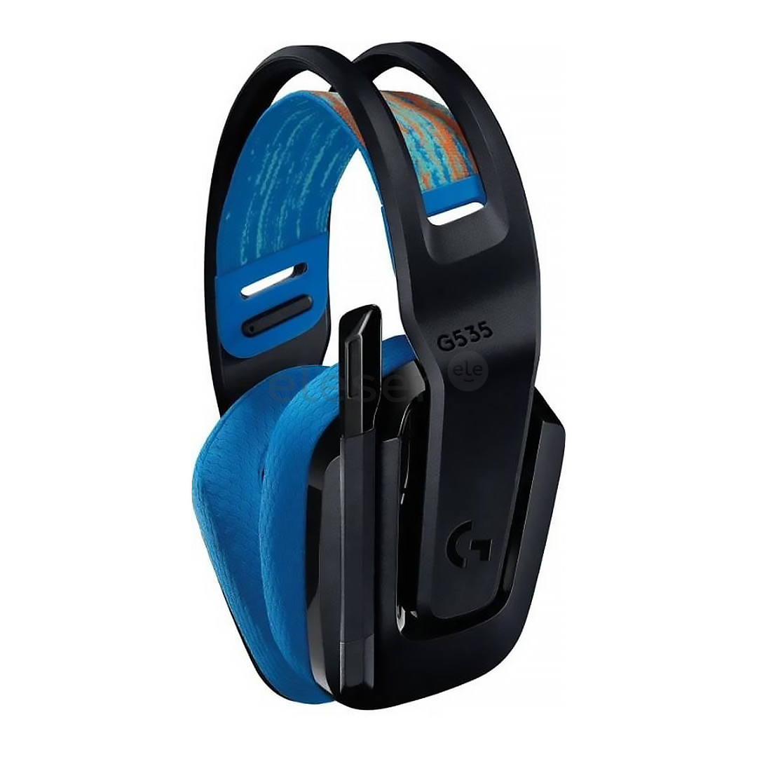 Logitech G535 LIGHTSPEED Wireless Gaming Headset, black/blue - Wireless headset