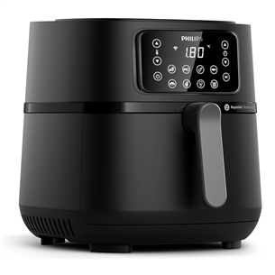 Philips Airfryer 5000 series XXL Connected, 7,2 L, 2000 W, juoda - Gruzdintuvė +2 priedai HD9285/96