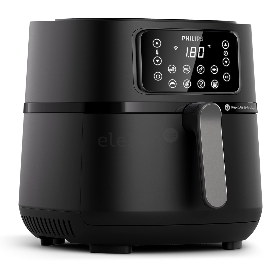 Philips Airfryer 5000 series XXL Connected, 7,2 L, 2000 W, juoda - Gruzdintuvė +2 priedai