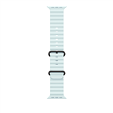 Apple Ocean Band, 49 мм, черный титан, голубой - Ремешок для часов