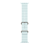 Apple Ocean Band, 49 mm, natural titanium, ice blue - Watch band