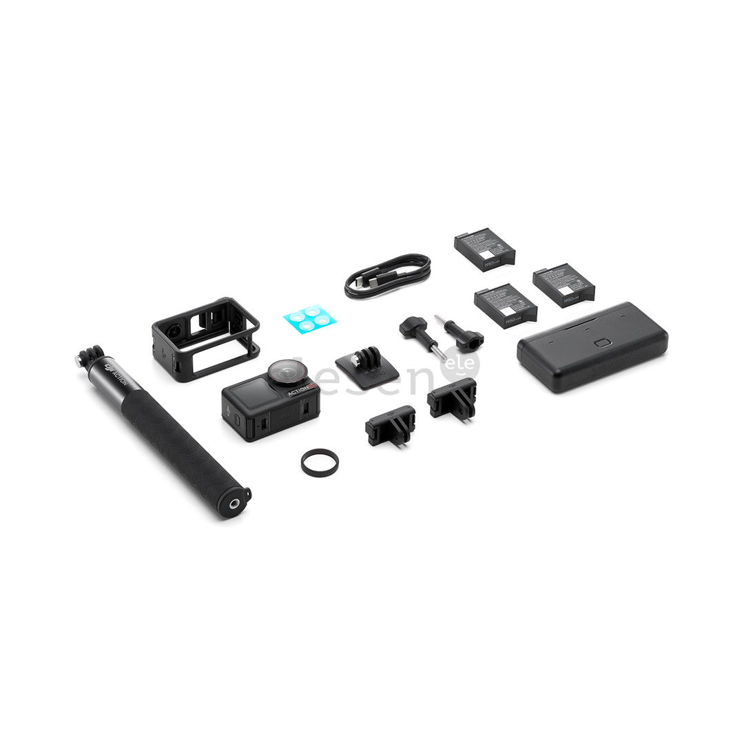 DJI Osmo Action 5 Pro Adventure Combo, black - Adventure camera