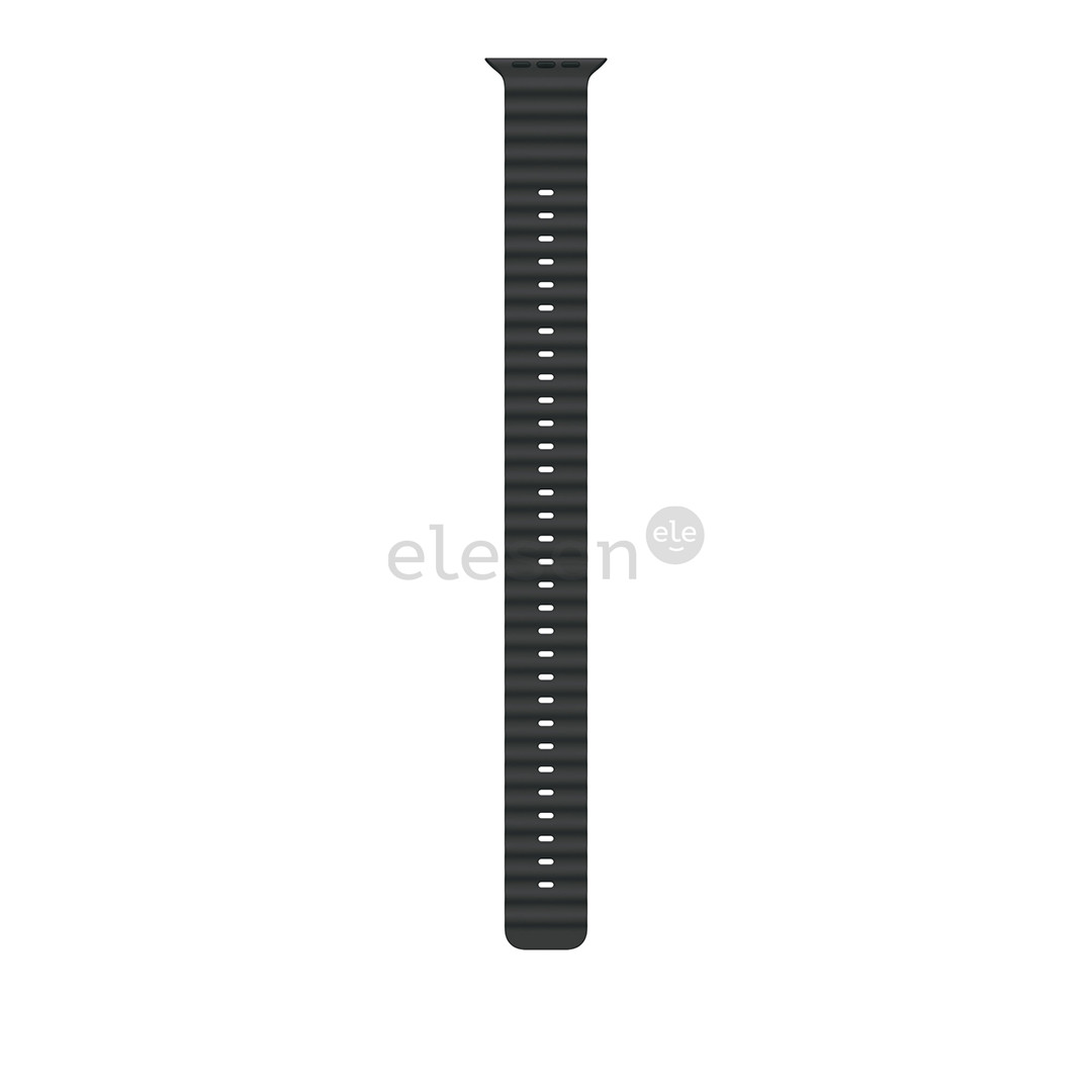 Apple Ocean Band Extension, 49 mm, black titanium, black - Watch band extension