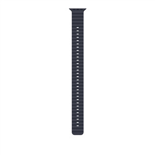 Apple Ocean Band Extension, 49 mm, natural titanium, navy - Dirželio prailginimas MXTJ3ZM/A
