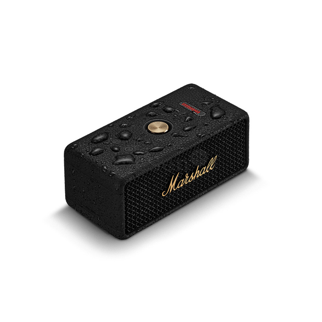 Marshall Emberton III, black/brass - Portable wireless speaker