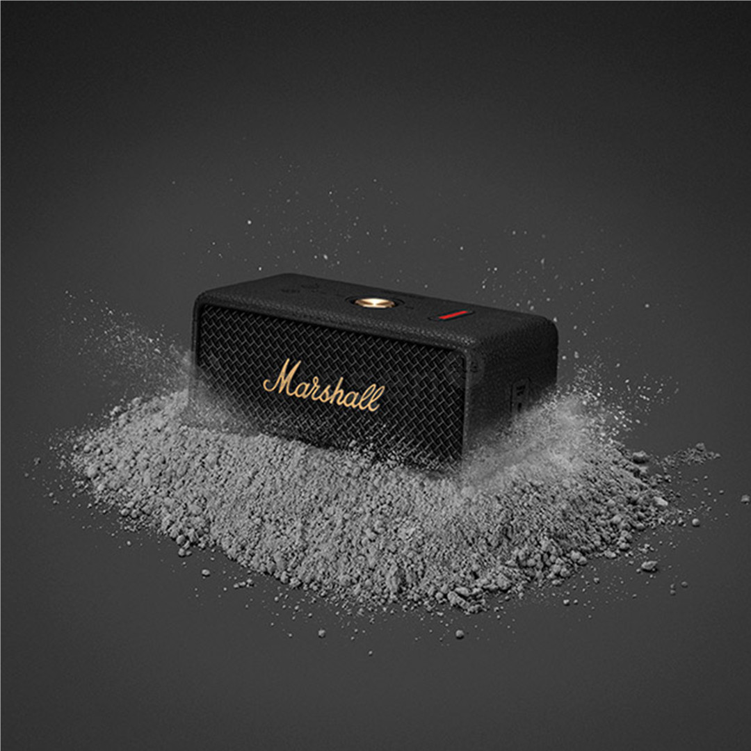 Marshall Emberton III, black/brass - Portable wireless speaker