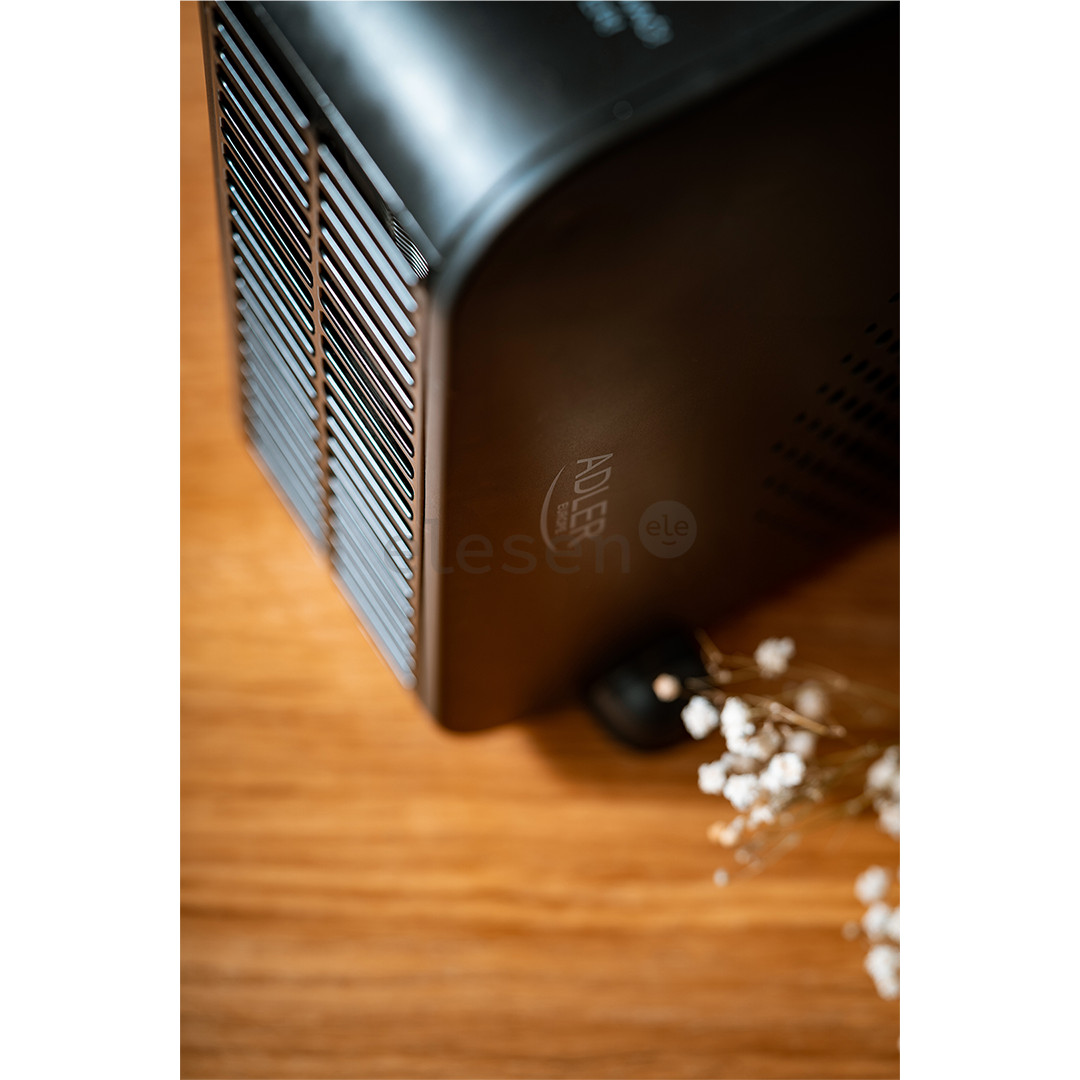 Adler, 2000 W, juodas - Šildytuvas