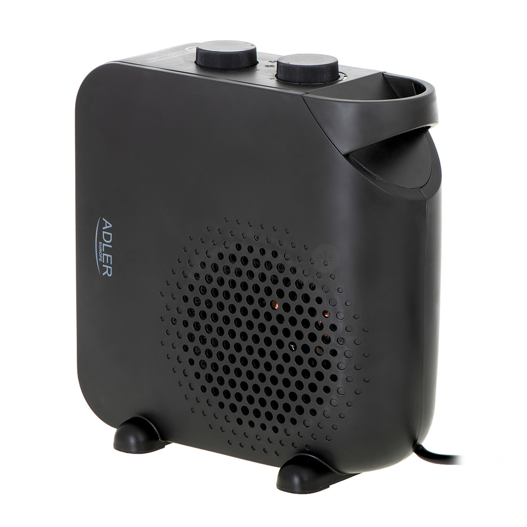 Adler, 2000 W, juodas - Šildytuvas