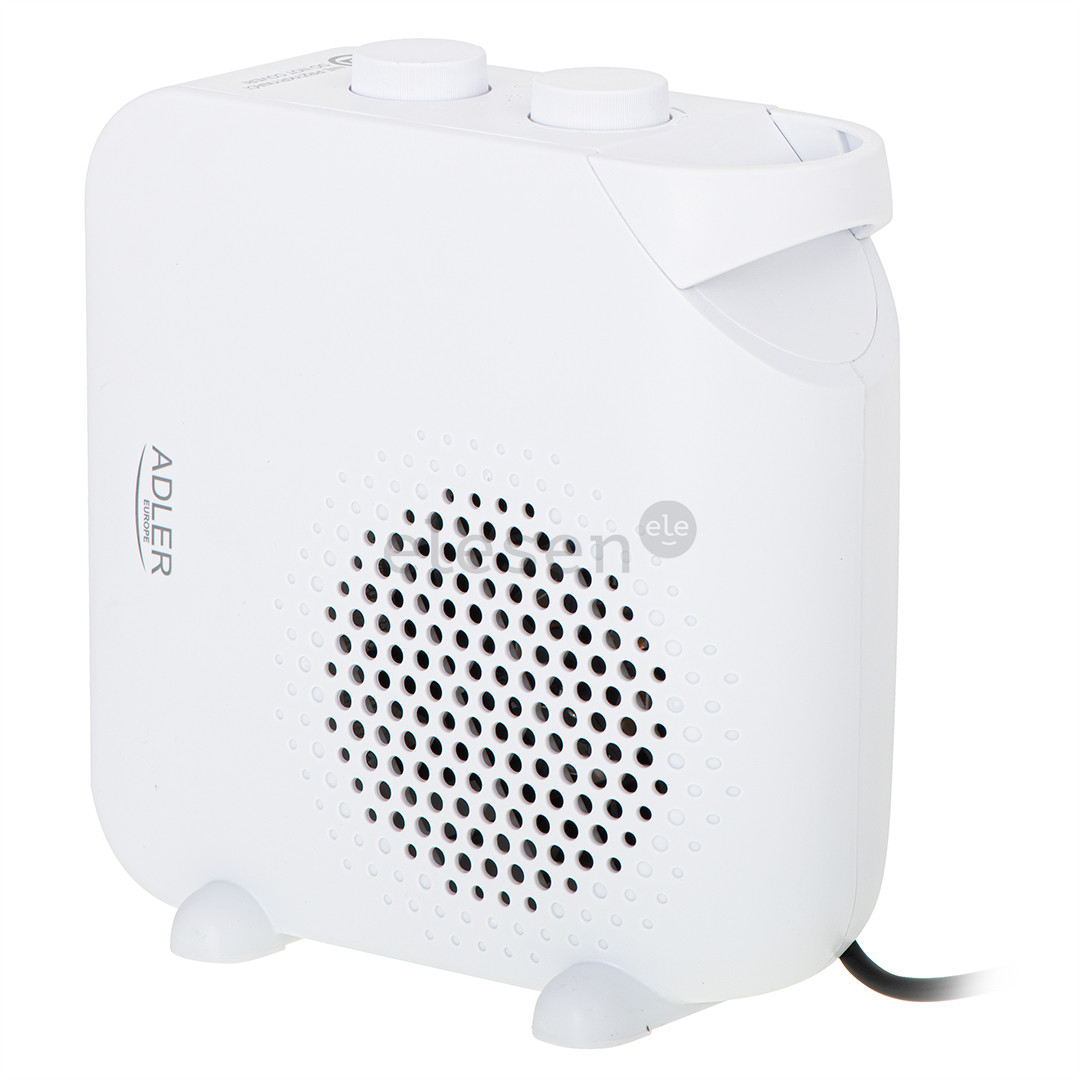 Adler, 2000 Вт, белый - Термовентилятор