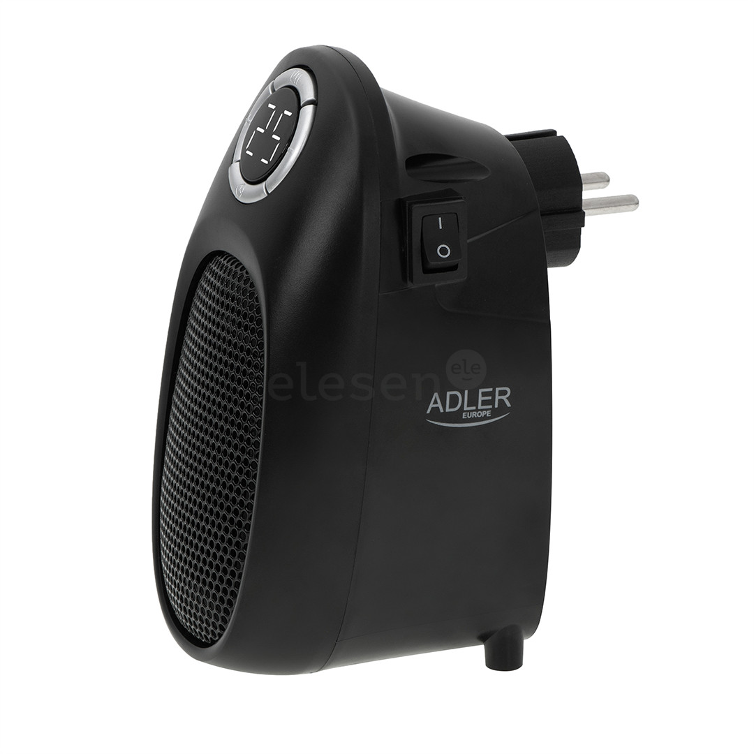 Adler, 1500 W, juodas - Šildytuvas
