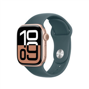 Apple Sport Band, 42 mm, S/M, lake green - Dirželis