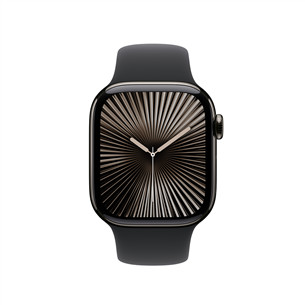 Apple Sport Band, 42 mm, S/M, black - Replacement band