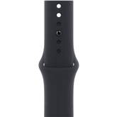 Apple Sport Band, 42 мм, S/M, черный - Ремешок для часов
