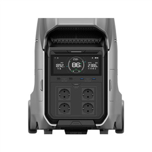 EcoFlow Delta Pro 3, 4096 Wh, juodas/sidabro spalvos - Nešiojamas energijos šaltinis