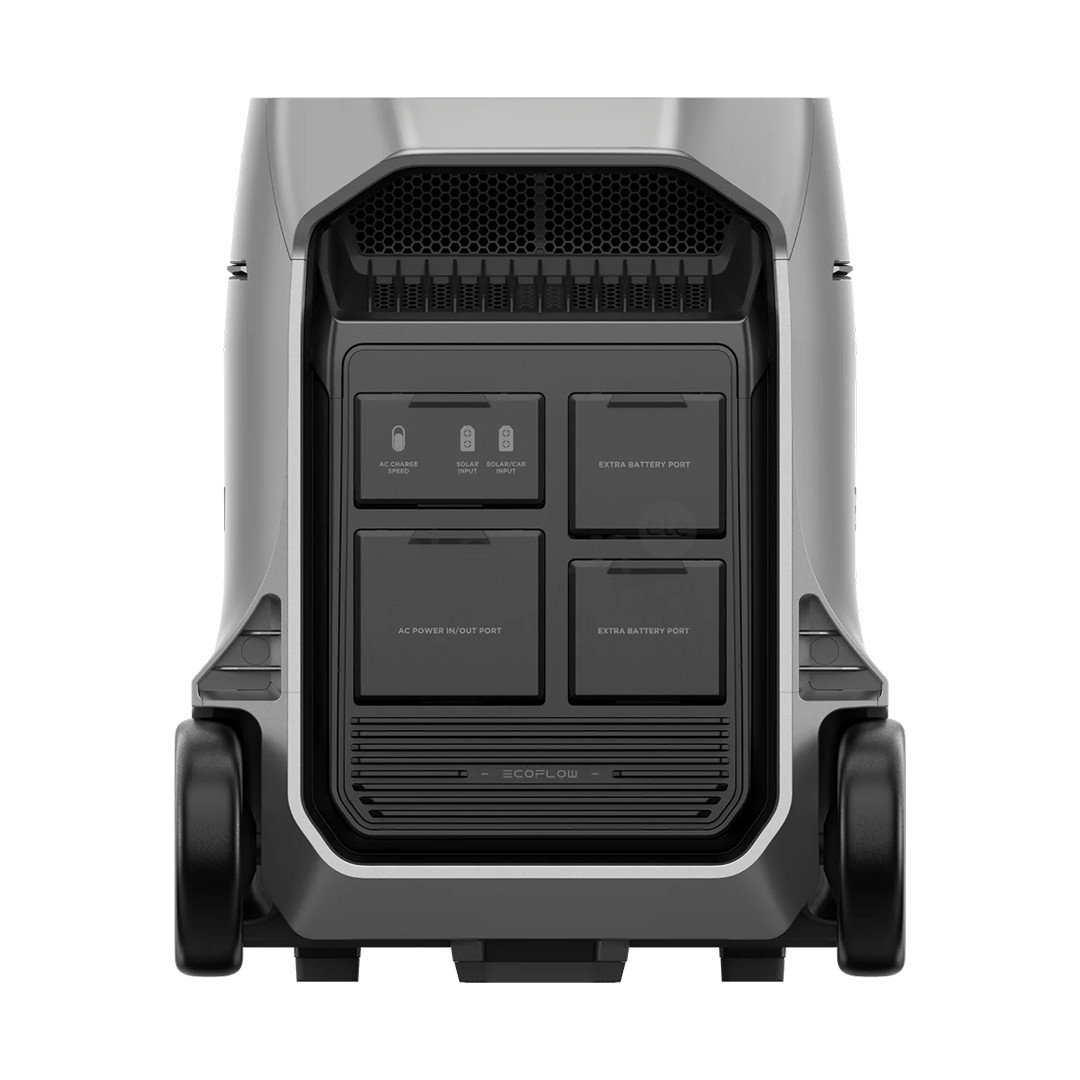 EcoFlow Delta Pro 3, 4096 Wh, juodas/sidabro spalvos - Nešiojamas energijos šaltinis