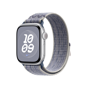 Apple Nike Sport Loop, 42mm, grey/blue - Dirželis